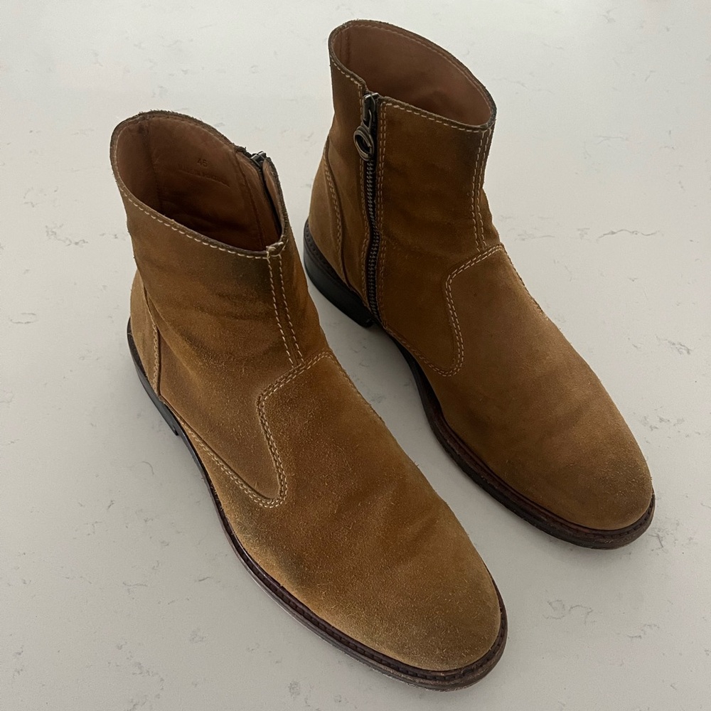Carven Suede Ankle Boots